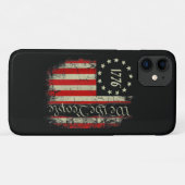 Patriotisches 4. Juli Amerika Case-Mate iPhone Hülle (Rückseite (Horizontal))