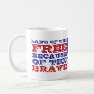 Patriotisches 4. Juli Amerika Freiheit Kaffeetasse
