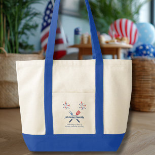 Patriotisches 4. Juli BBQ-Grillfest Amerika 250. J Tragetasche
