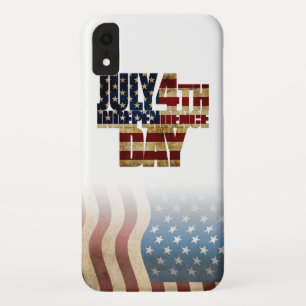 Patriotisches 4. Juli-Flaggen-Design Case-Mate iPhone Hülle