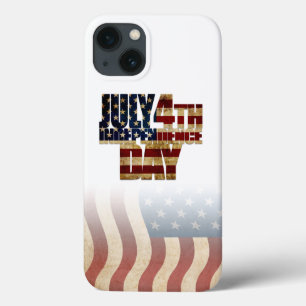 Patriotisches 4. Juli-Flaggen-Design Case-Mate iPhone Hülle