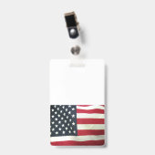 Patriotisches Abzeichen Ausweis (Vorderseite mit Clip)