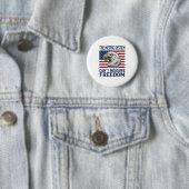 Patriotisches Adler-Freiheitszitat Vintage-Vector- Button (Beispiel)