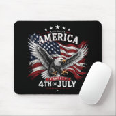 Patriotisches Adler-Mausepad Mousepad (Mit Mouse)