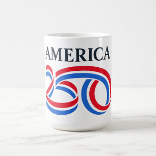 Patriotisches Amerika 250. Jubiläum USA 2026 Kaffeetasse