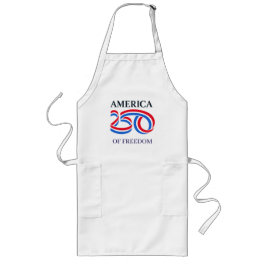 Patriotisches Amerika 250. Jubiläum USA 2026  Lange Schürze