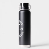 PATRIOTISCHES AMERIKA | FREIHEIT DER GOTT FAMILIE TRINKFLASCHE (Rückseite)