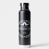 PATRIOTISCHES AMERIKA | FREIHEIT DER GOTT FAMILIE TRINKFLASCHE (Links)