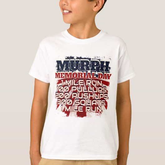 Patriotisches Amerikaner Murph T-Shirt (Vorderseite)