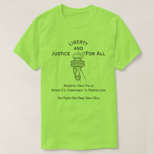 Patriotisches amerikanisches (3e) T-Shirt