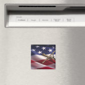 PATRIOTISCHES AMERIKANISCHES CHRISTLICH MAGNET (In Situ (Geschirrspüler))