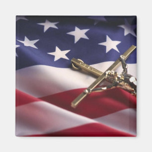 PATRIOTISCHES AMERIKANISCHES CHRISTLICHES MAGNET