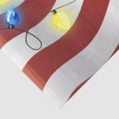 Patriotisches amerikanisches Flag Tissue Paper Seidenpapier (Ausschnitt)