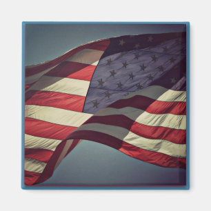 Patriotisches amerikanisches Flaggenmagnet Magnet