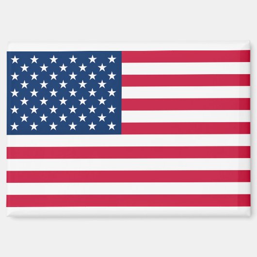 Patriotisches amerikanisches Flaggenmagnet Magnet (Vorderseite)