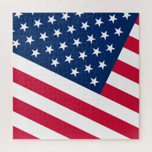 Patriotisches amerikanisches Puzzle