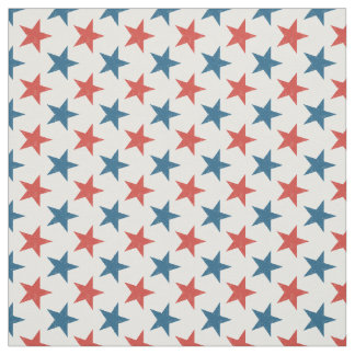 Patriotisches amerikanisches Sterne-Muster Stoff