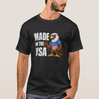 Patriotisches Amerikanisches Stolz Grafik T-Shirt