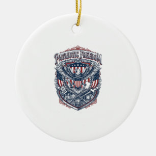 Patriotisches Antiquitätensammler Vektorgrafik T-S Keramik Ornament