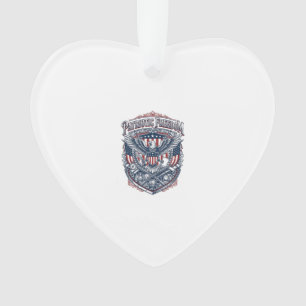 Patriotisches Antiquitätensammler Vektorgrafik T-S Ornament