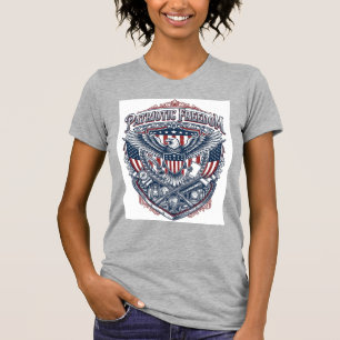 Patriotisches Antiquitätensammler Vektorgrafik T-S T-Shirt