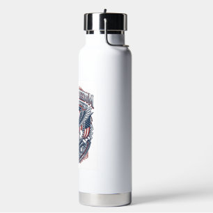 Patriotisches Antiquitätensammler Vektorgrafik T-S Trinkflasche