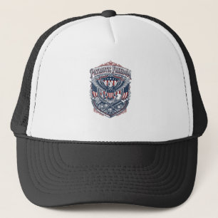 Patriotisches Antiquitätensammler Vektorgrafik T-S Truckerkappe