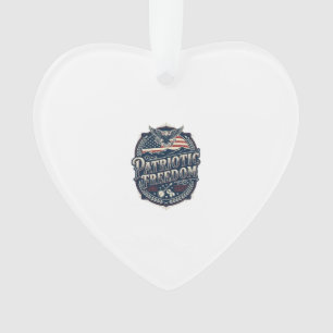 Patriotisches Appalachian-Erbe-Vektorgrafik-T-Shir Ornament