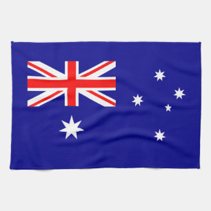 Patriotisches australisches Flaggen-Küchentuch Geschirrtuch