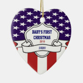 Patriotisches Babys 1. Keramikornament (Rechts)