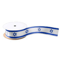 Patriotisches Band mit Flagge Israels