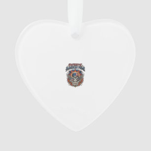 Patriotisches Bandana-Rocker-Alte-Herrlichkeit-Mus Ornament