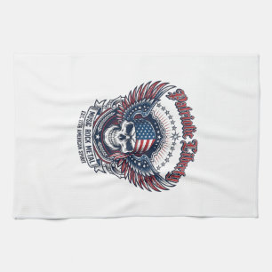 Patriotisches Bandana-Rocker-Altes-Glorien-Musik-R Geschirrtuch