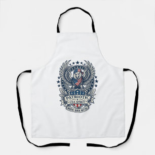 Patriotisches Bandana-Rocker-Altes-Ruhmes-Musik-Ro Schürze