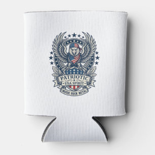 Patriotisches Bandana-Rocker Old Glory Musik Rock  Dosenkühler