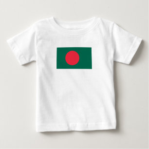 Patriotisches Bangladesch-Flagge Baby-T-Shirt Baby T-shirt