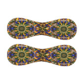 Patriotisches Baseball mit brasilianischen Farben (Paneele)