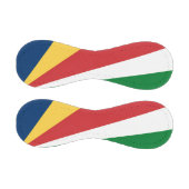 Patriotisches Baseball mit den Farben der Seychell (Paneele)