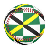 Patriotisches Baseball mit der Flagge Monterey, US (Vorderseite Links)