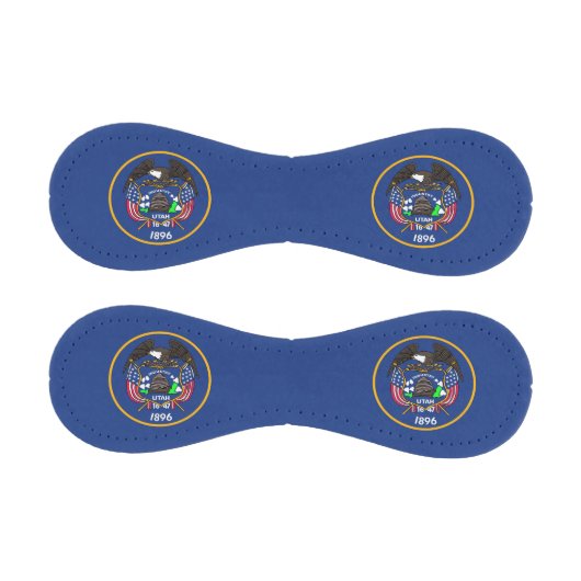 Patriotisches Baseball mit der Flagge von Utah (Paneele)