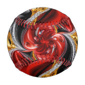 Patriotisches Baseball mit Deutschland-Farben (Vorderseite)