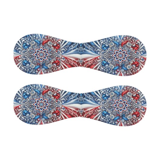 Patriotisches Baseball mit französischen Farben (Paneele)