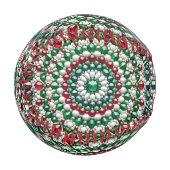 Patriotisches Baseball mit italienischen Farben (Vorderseite Links)