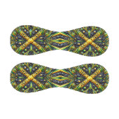 Patriotisches Baseball mit jamaikanischen Farben (Paneele)