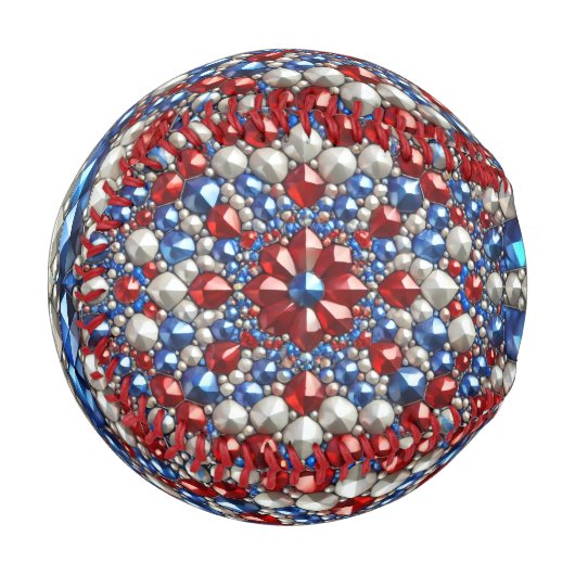 Patriotisches Baseball mit niederländischen Farben (Vorderseite Links)