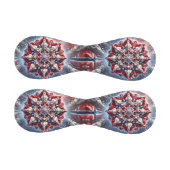 Patriotisches Baseball mit norwegischen Farben (Paneele)