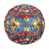 Patriotisches Baseball mit rumänischem Farbdesign (Vorderseite)