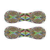 Patriotisches Baseball mit südafrikanischen Farben (Paneele)