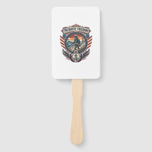 Patriotisches Beachcomber-Vektorgrafik-T-Shirt_1 Fächer
