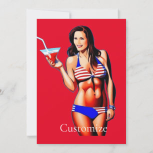Patriotisches Bikini-Fitnessmodel Thunder_Cove  Einladung